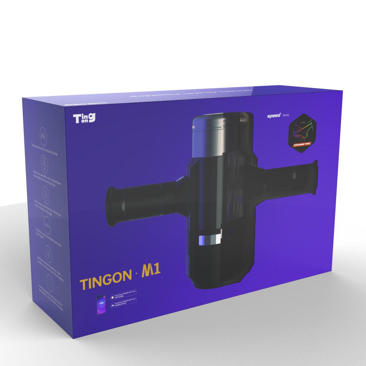 Интерактивный автоматический мастурбатор с подогревом Tingon M1