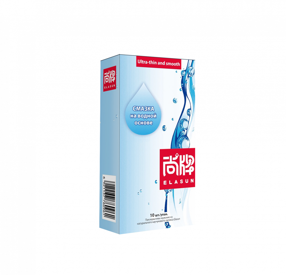 Презервативы Elasun Ultra-thin and Smooth, 10 шт. 