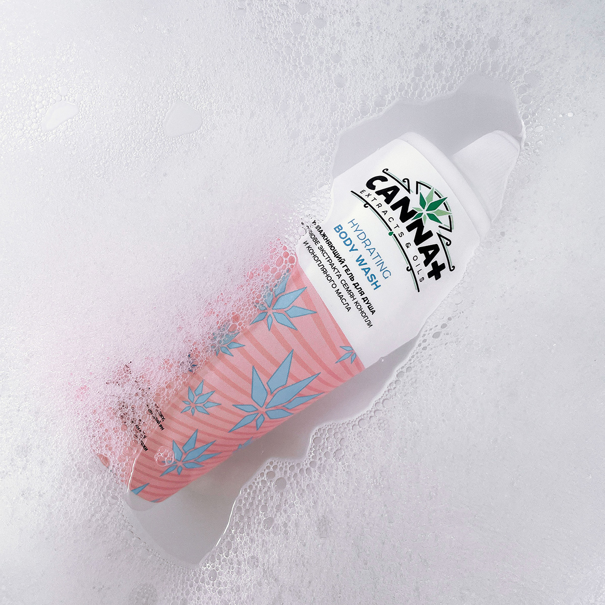 Увлажняющий гель для душа CANNA+ Hydrating Body Wash 400 мл