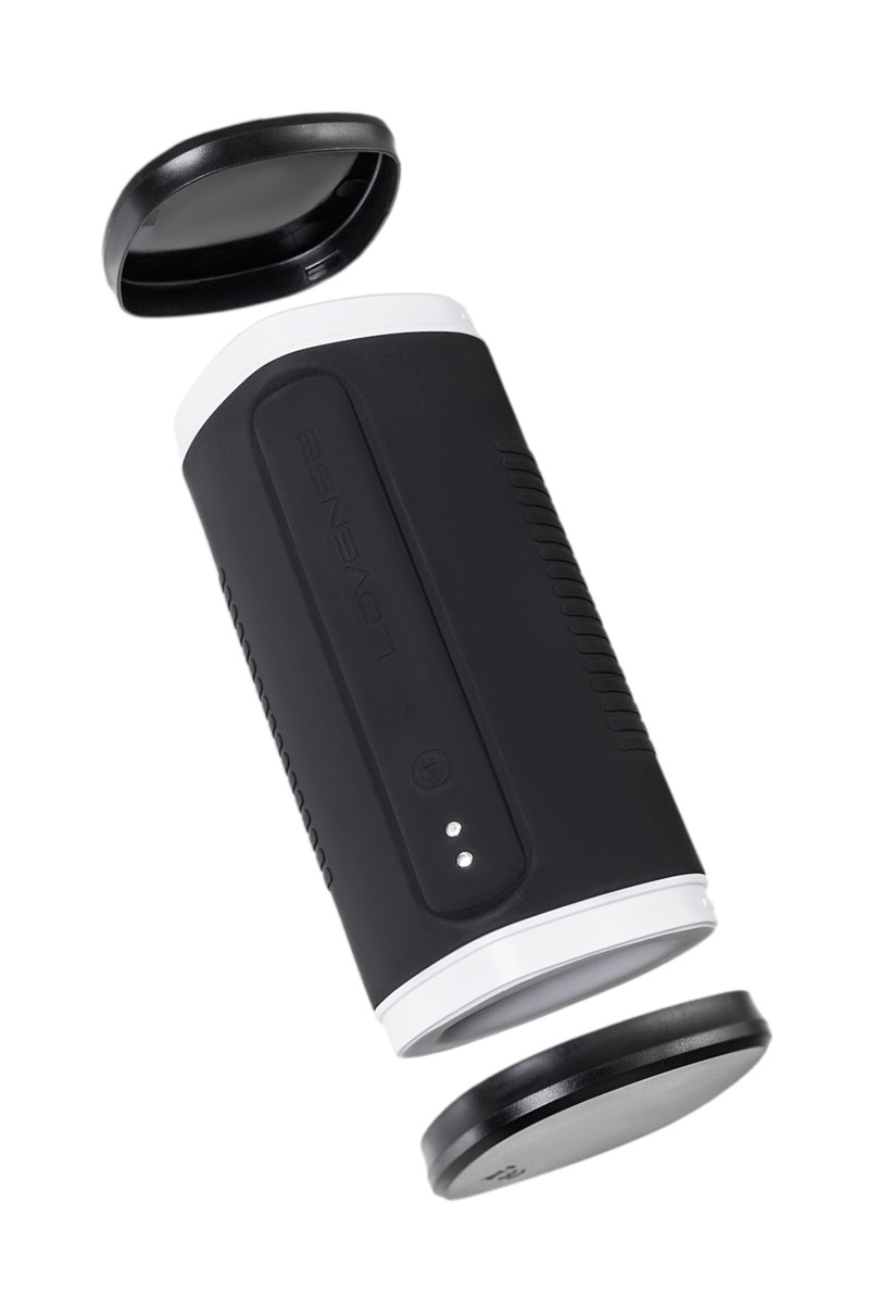 Мастурбатор нереалистичный LOVENSE Calor, TPE, черно-белый, 15,9 см (арт. LE-16)