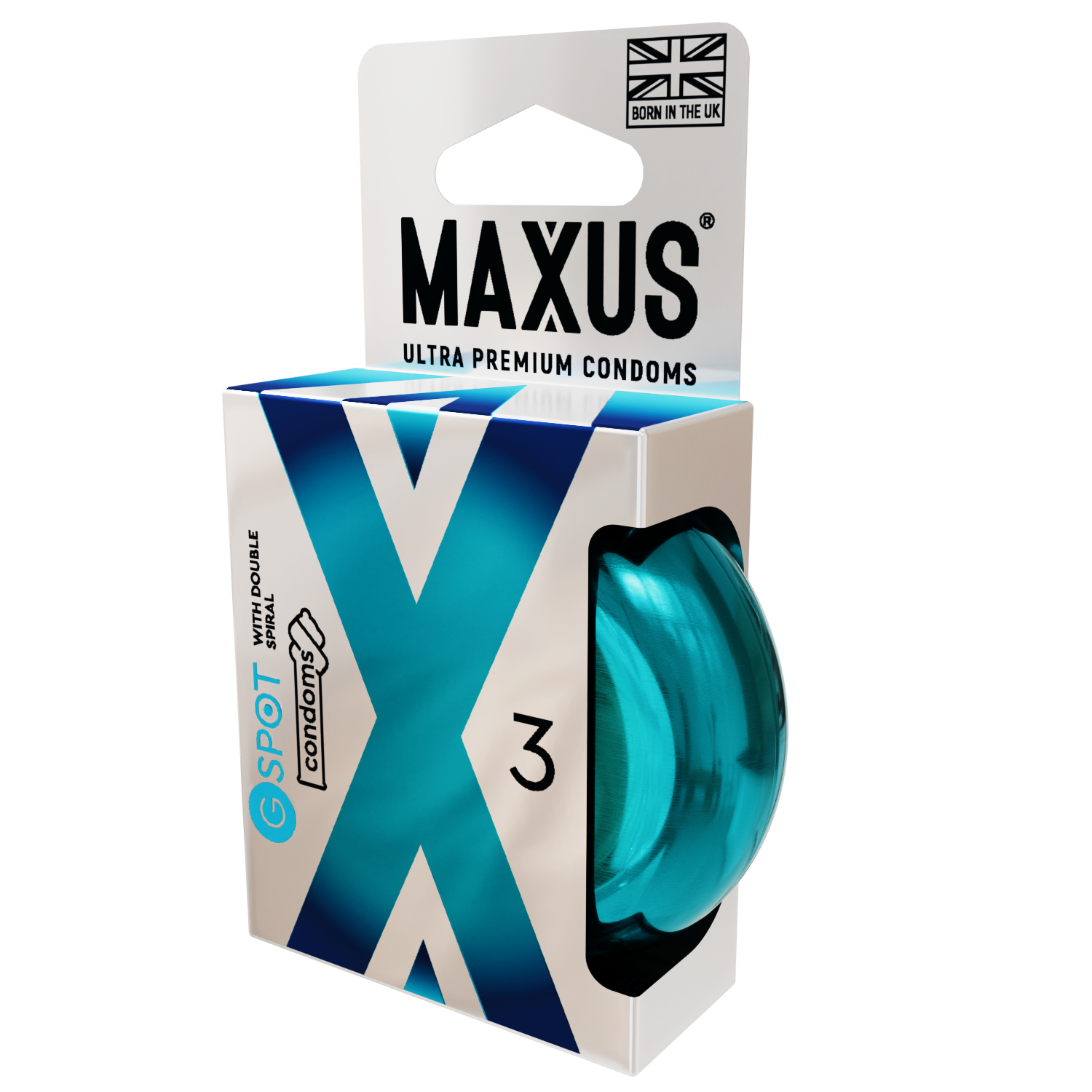 Презервативы MAXUS G spot, двойная спираль, 3 шт