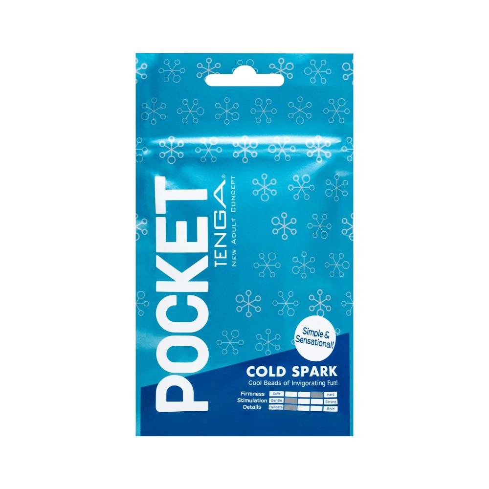 Мастурбатор Tenga Pocket Cold Spark, 7,5 см, Ø 5,5 см (арт. POT-006C)