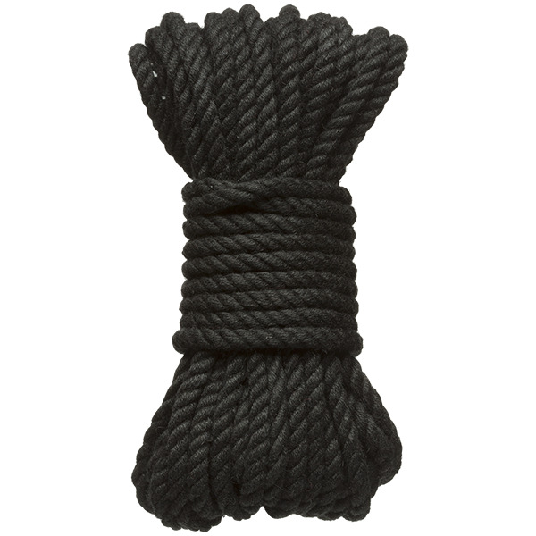 Верёвка для связывания и фиксации MERCI BIND & TIE, 9,14 м, чёрная