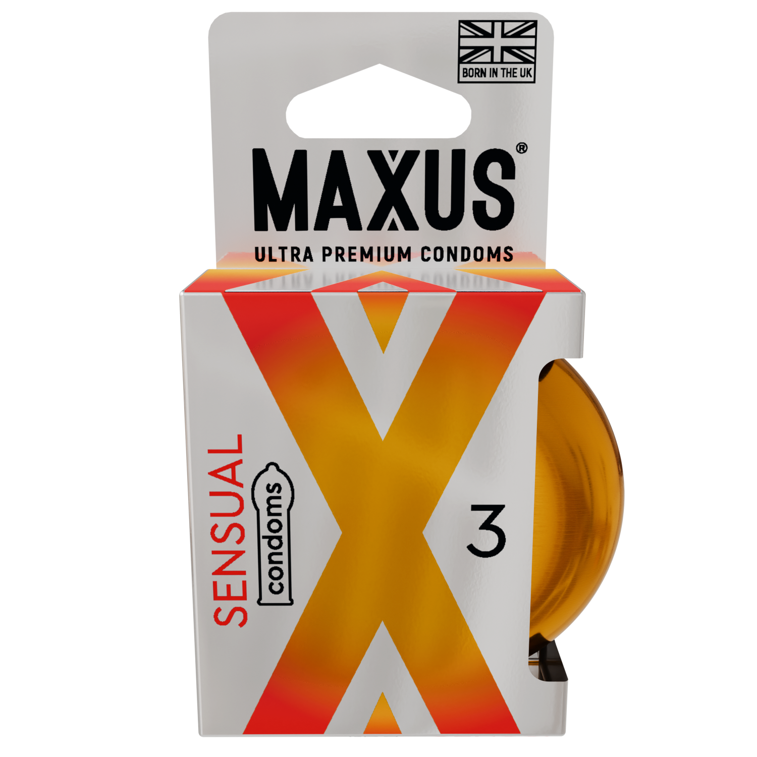 Презервативы MAXUS Sensual №3, анатомические, 3 шт