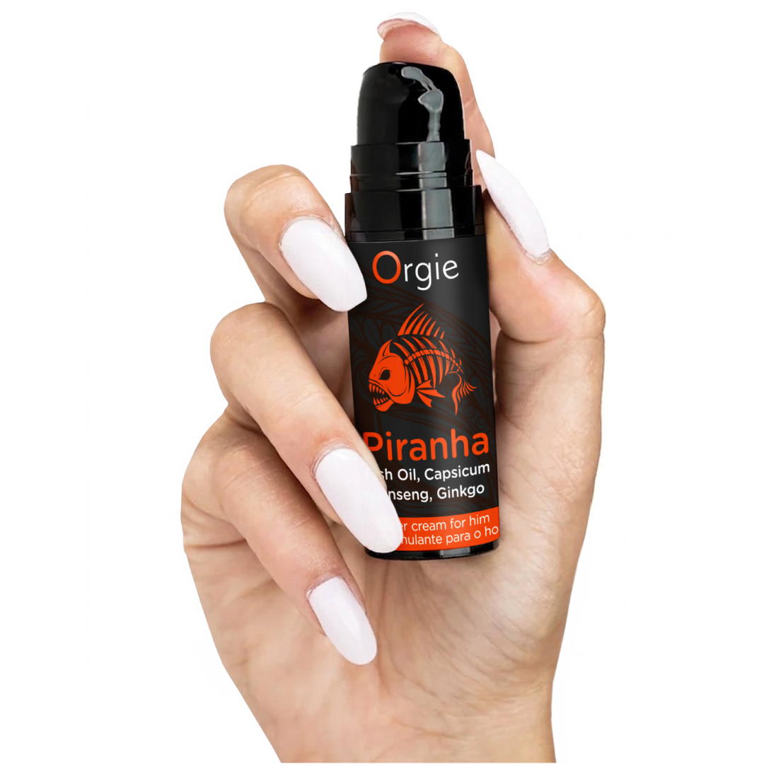 Стимулирующий крем для потенции Orgie Piranha Power Cream, 15 мл