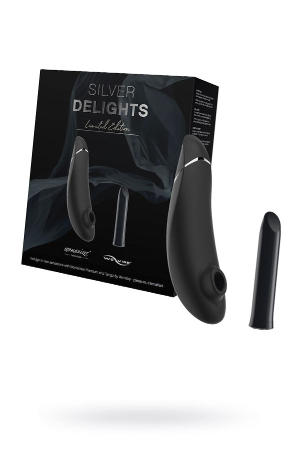 Набор Silver Delights: Womanizer Premium + We-Vibe Tango (арт. SNCV1SG9)