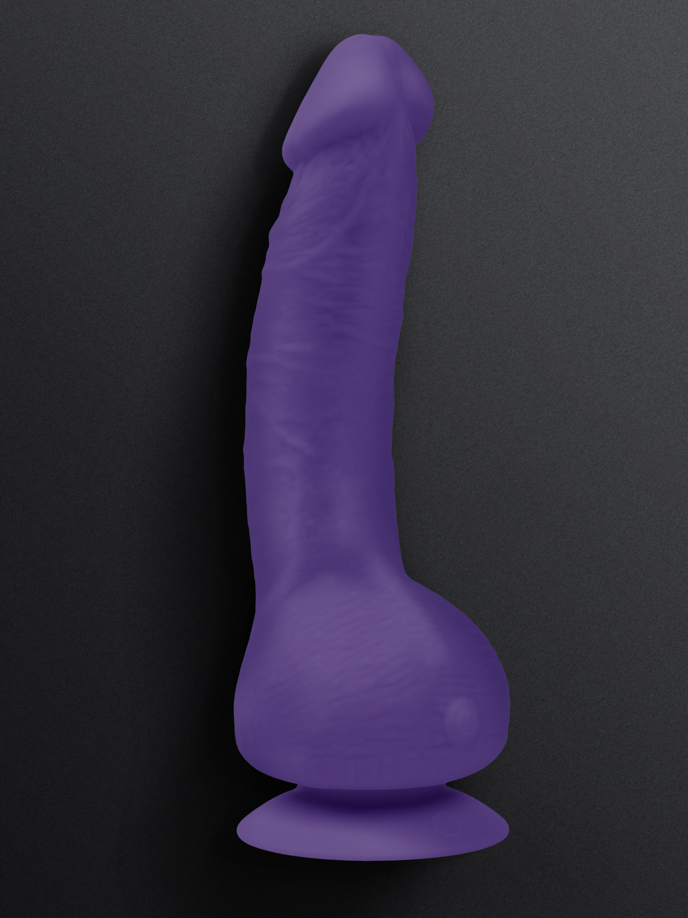 Gvibe Greal 2 - Супер реалистичный вибратор из Bioskin, 22 см (фиолетовый)
