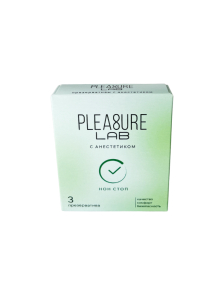 Презервативы с анестетиком Pleasure Lab 3 шт