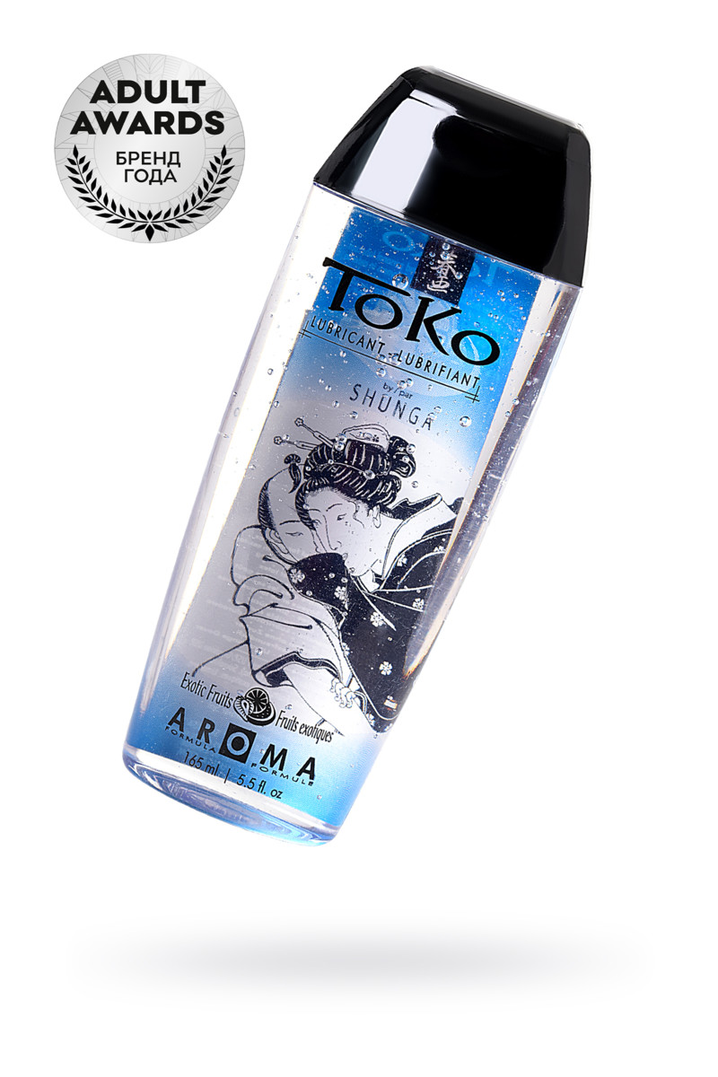 Лубрикант Shunga Toko Aroma на водной основе, экзотические фрукты, 165 мл (276402)