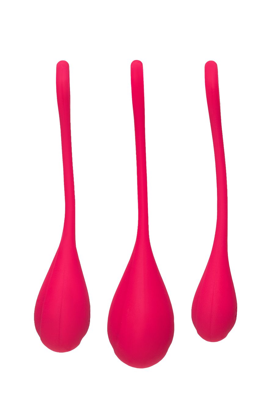 Набор вагинальных шариков Сатисфайер ЙОНИ Пауэр 1 (Satisfyer YONI Power 1), силикон, красный (арт. J1517-2)