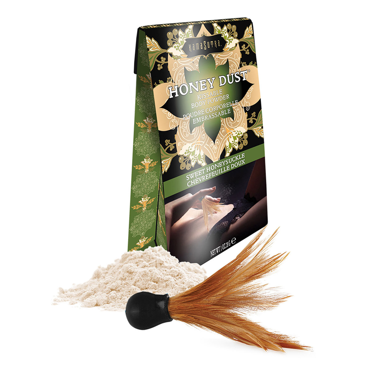 Ароматная пудра для тела Honey Dust Body Powder sweet honeysuckle 28 г
