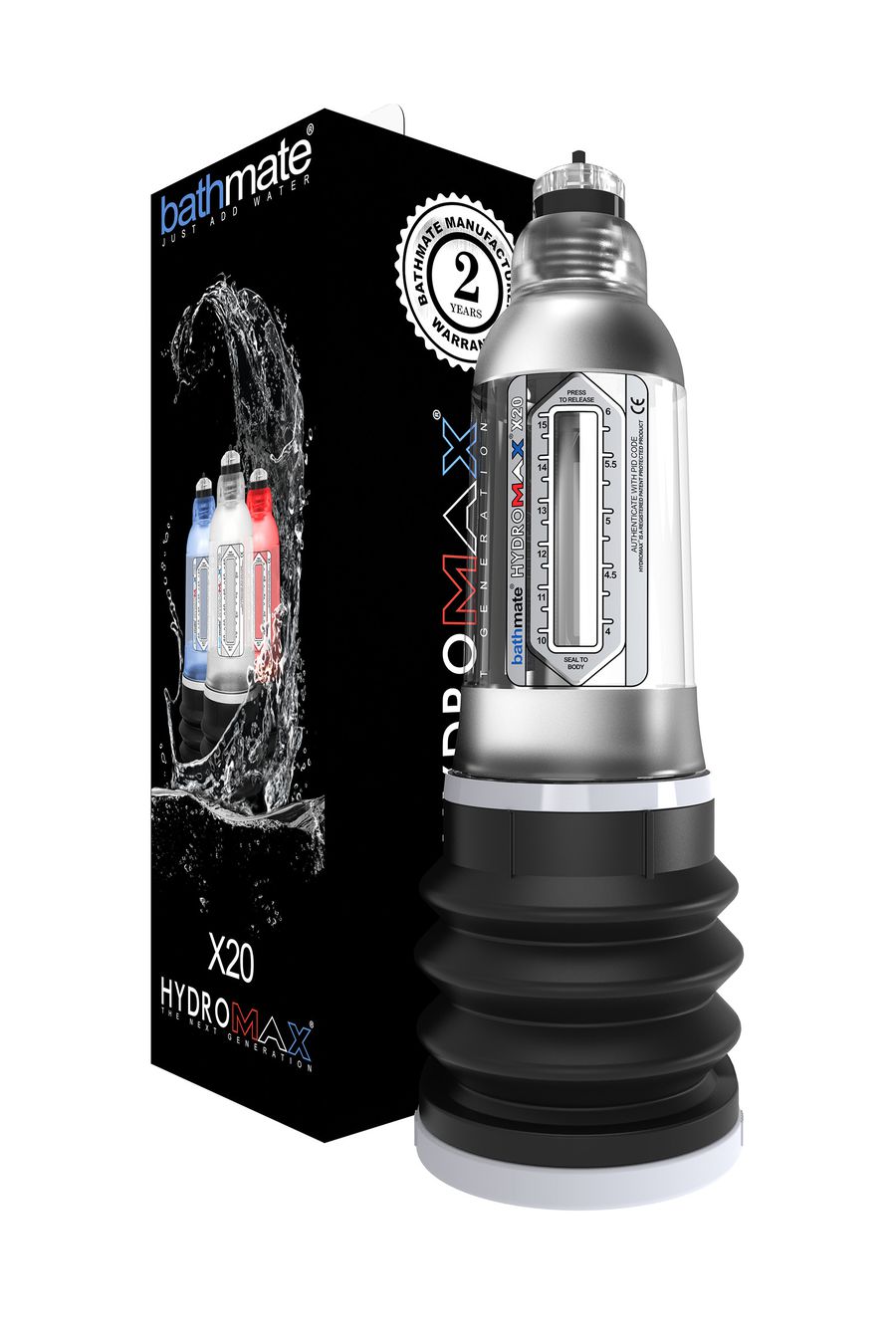Гидропомпа HYDROMAX  X20 прозрачная