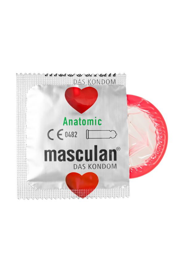 Презервативы Masculan, 19 см, Ø5,3, Анатомические (Anatomic)