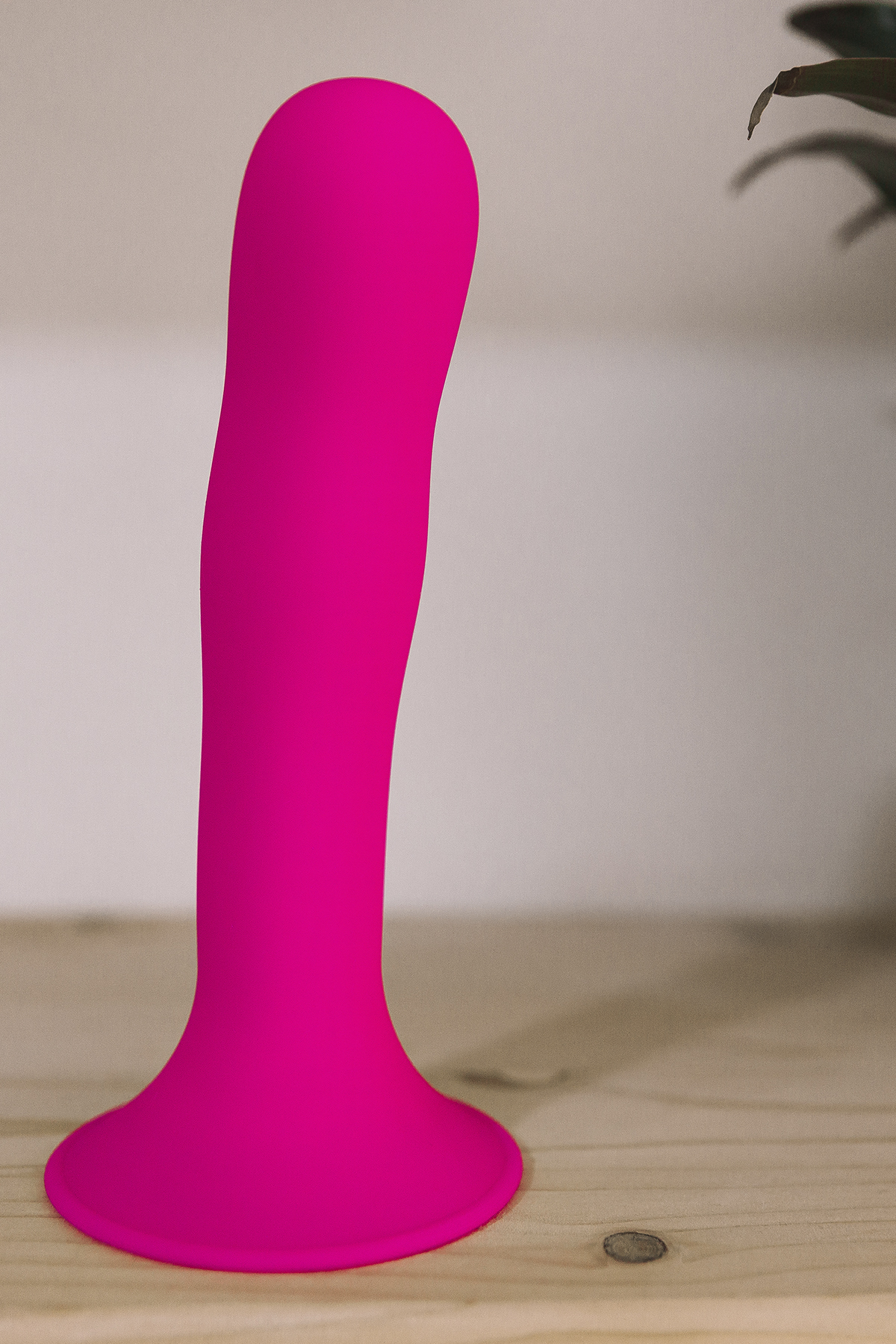 Дилдо на присоске с двойной плотностью Hitsens S04 Pink ADRIEN LASTIC DILDO DUAL DENSITY