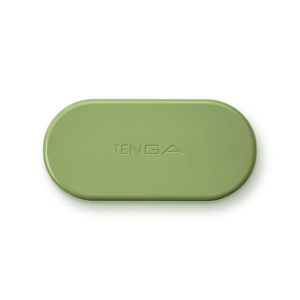 Эрекционное кольцо Tenga paiRING+ с усиленной вибрацией, лайм