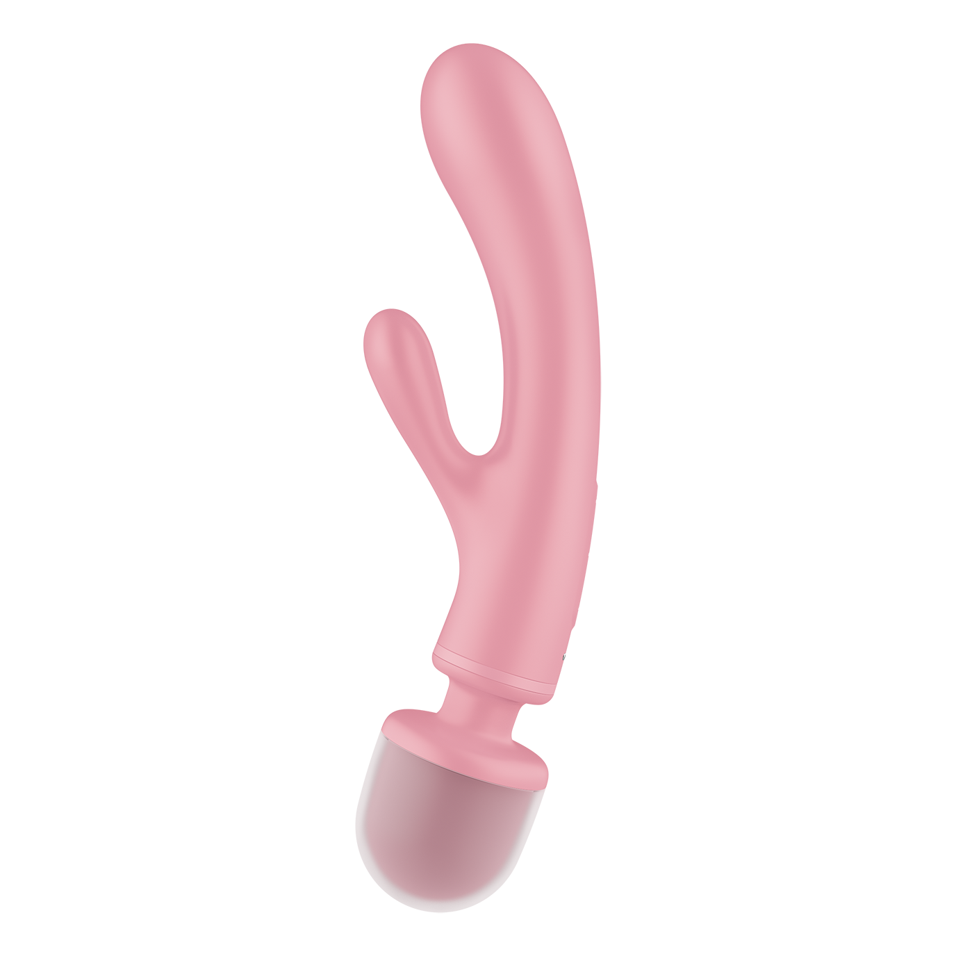Вибратор-ванд 2 в 1 Satisfyer Triple Lover, розовый, 23,7 см (арт. 4018218)