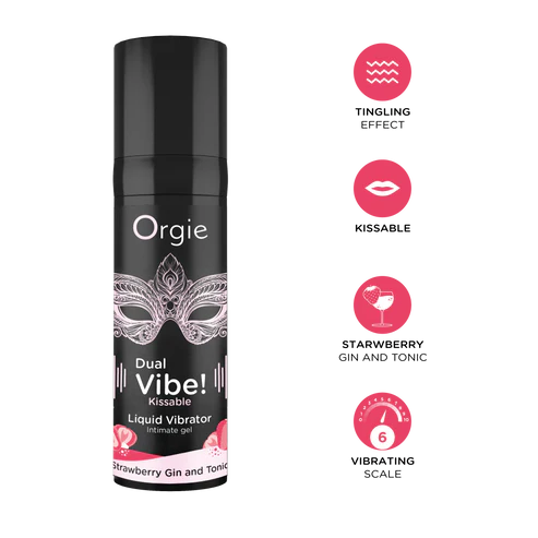 Набор Orgie Vibe! Bullet с вибрирующим гелем Dual Vibe и вибропулей