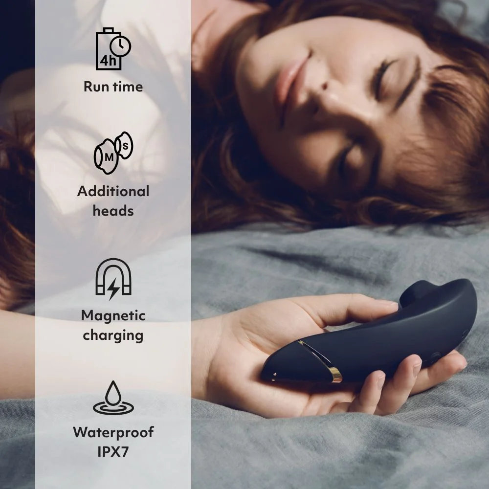 Бесконтактный клиторальный стимулятор Womanizer Premium 2 черный