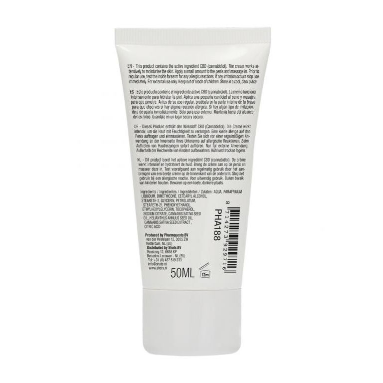 Крем для мастурбации для Него Natural CBD - 50 ml
