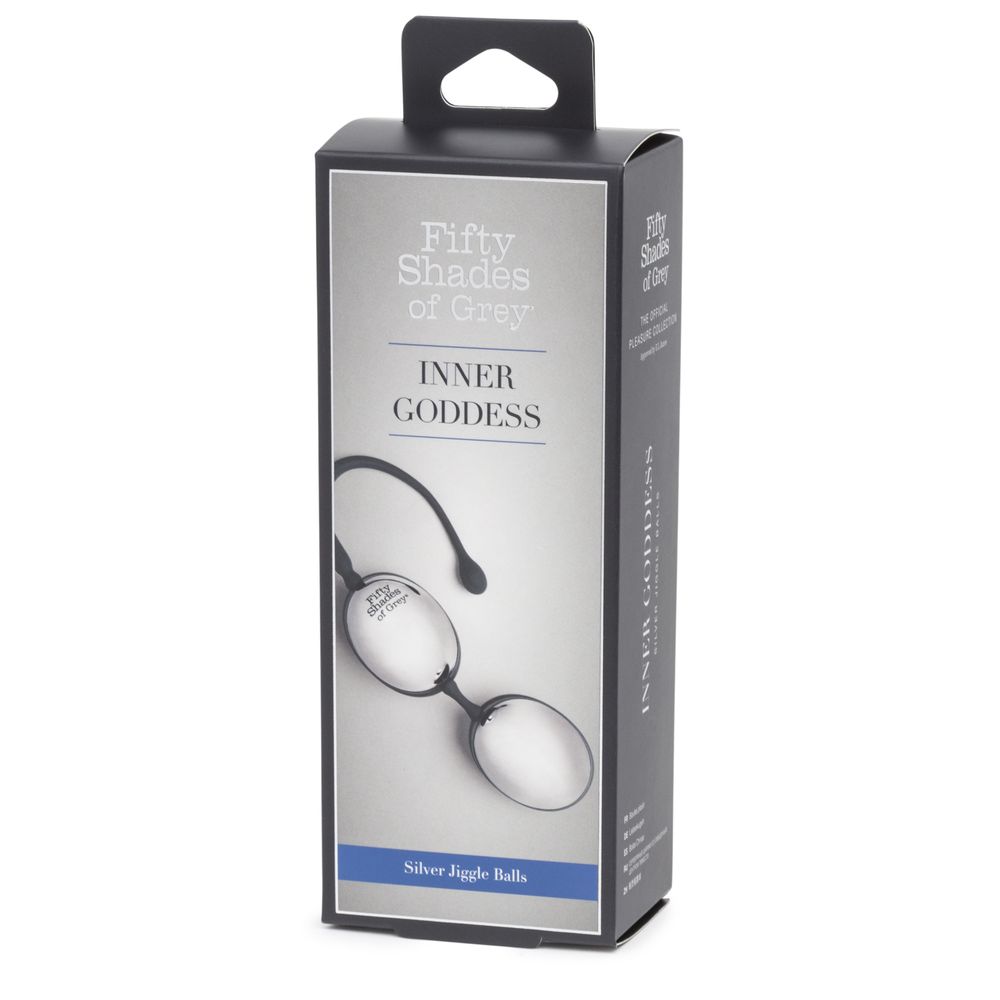 Шарики вагинальные Fifty Shades of Grey Inner Goddess, металлические, 20,3 см, Ø 3,6 см (арт. 74926)