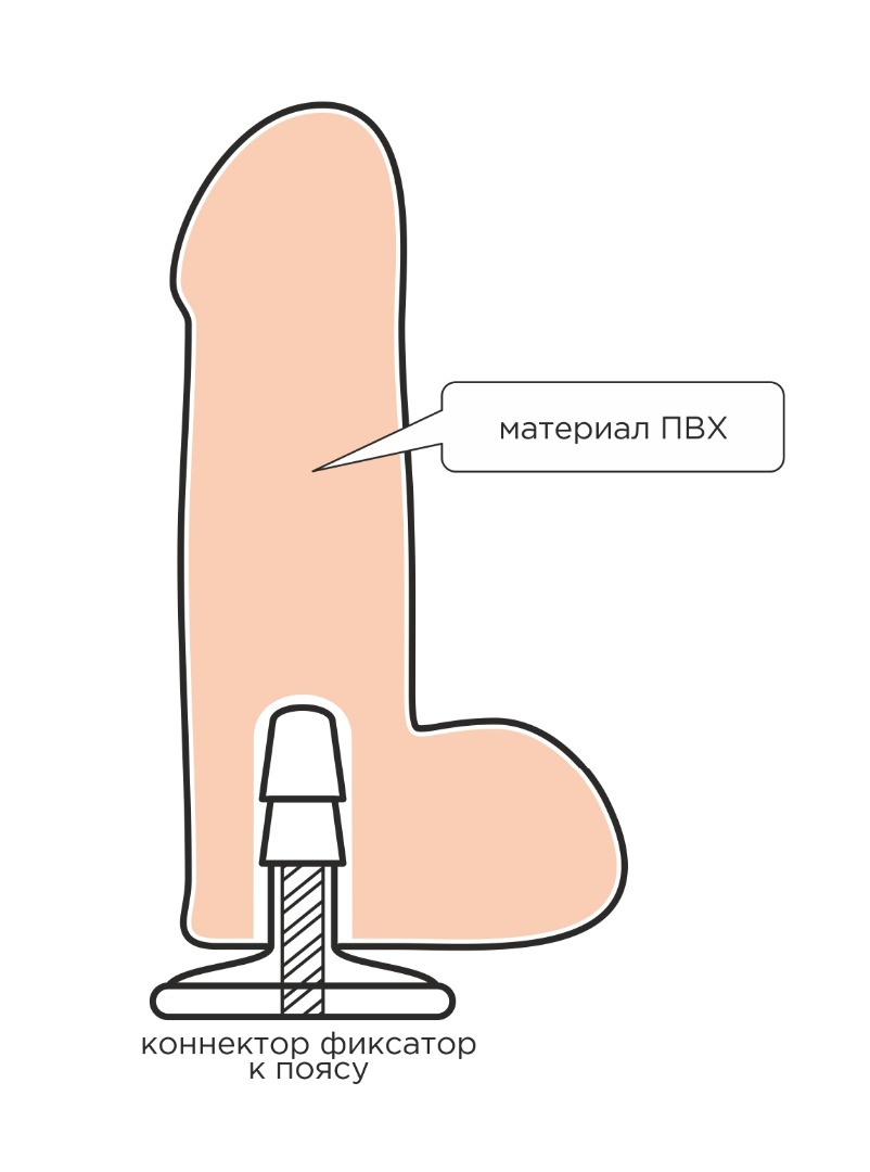Пояс best uni strap с 2-мя насадками 6" и 6" арт. 531303