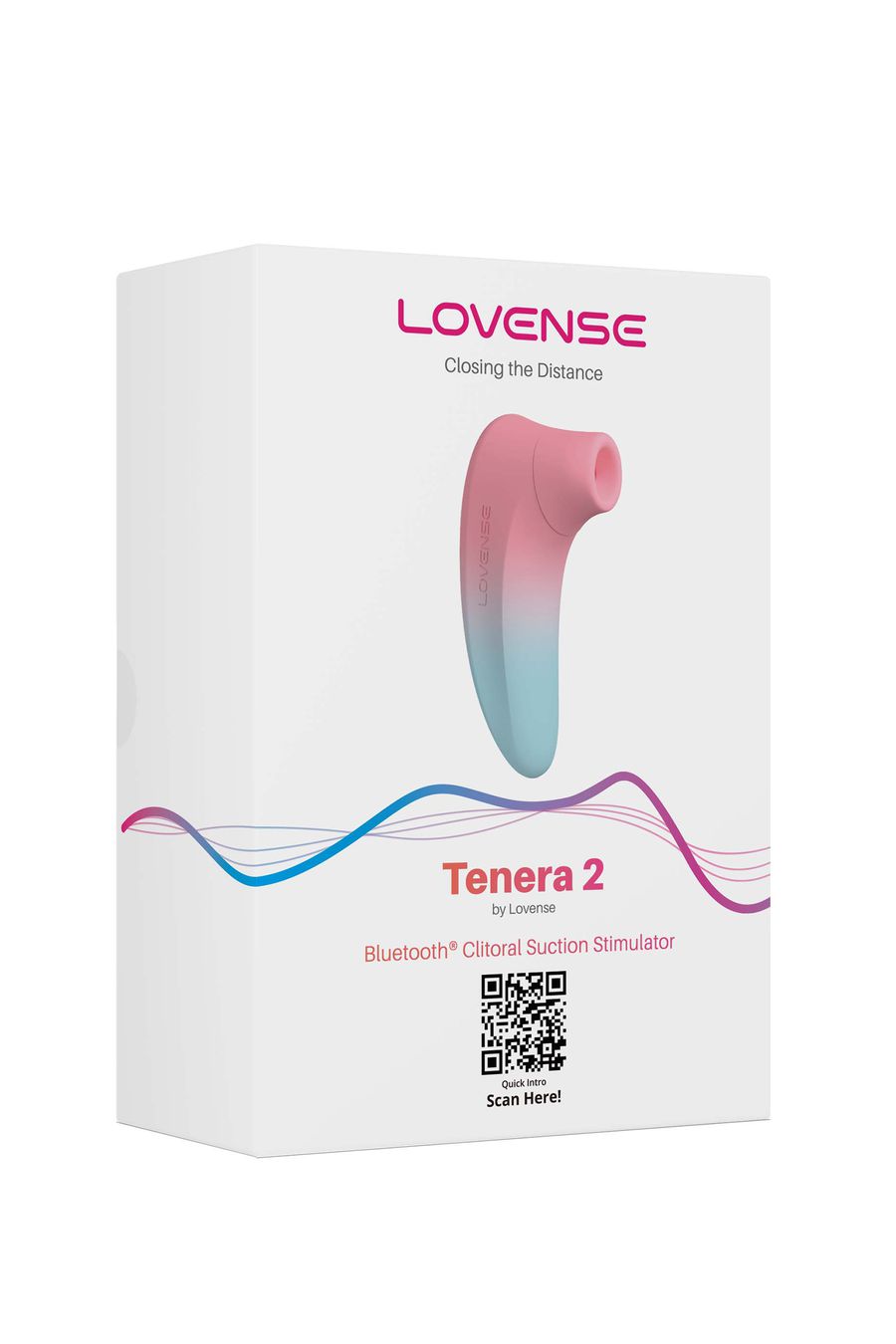 Вакуумно-волновой стимулятор клитора LOVENSE Tenera 2 PulseSense, розовый (арт. LE-44)