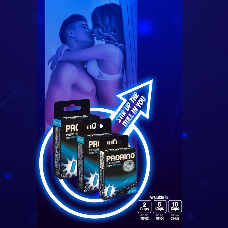Биологически активная добавка к пище ERO black line PRORINO Potency Caps for men 10 капсул