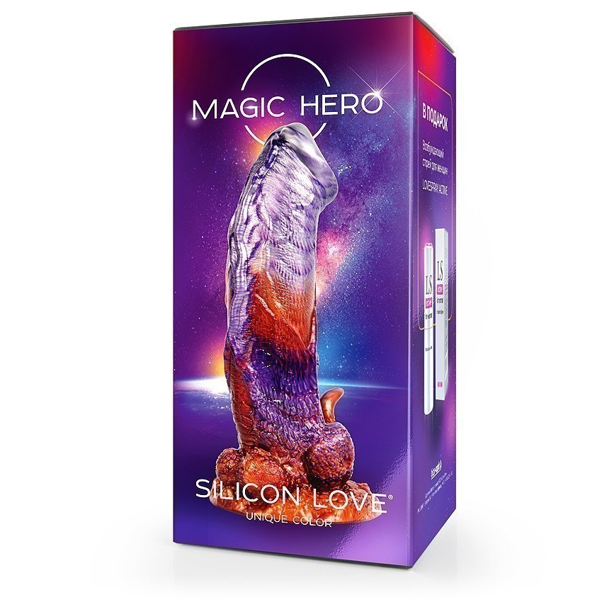 Фаллоимитатор Magic Hero, 24 см, Ø 5,8 см (арт. MH-13044)