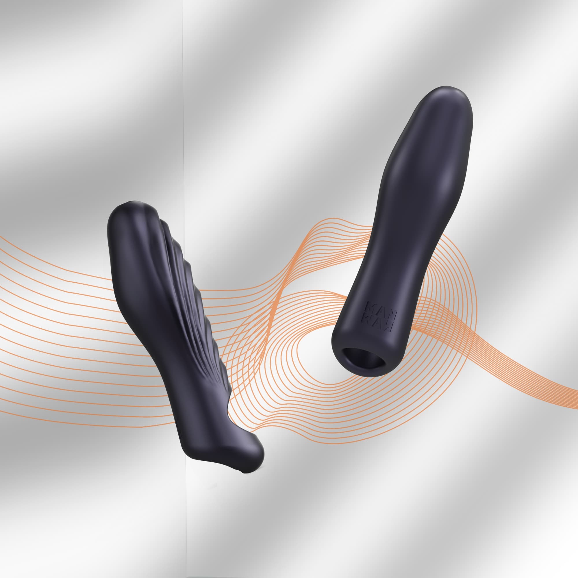 Насадка для пениса Manwan RYZER – BLACK PLUM