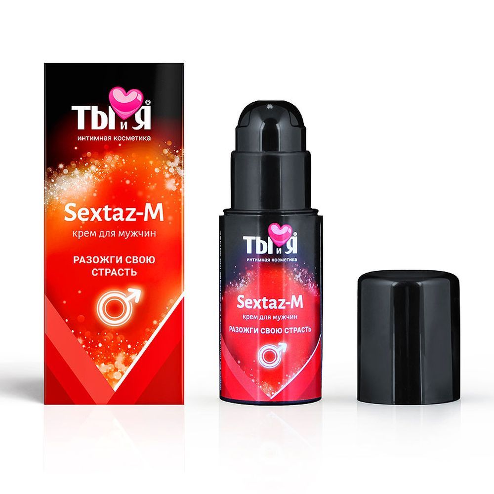 Крем Sextaz-M серии Ты и Я для мужчин 20г