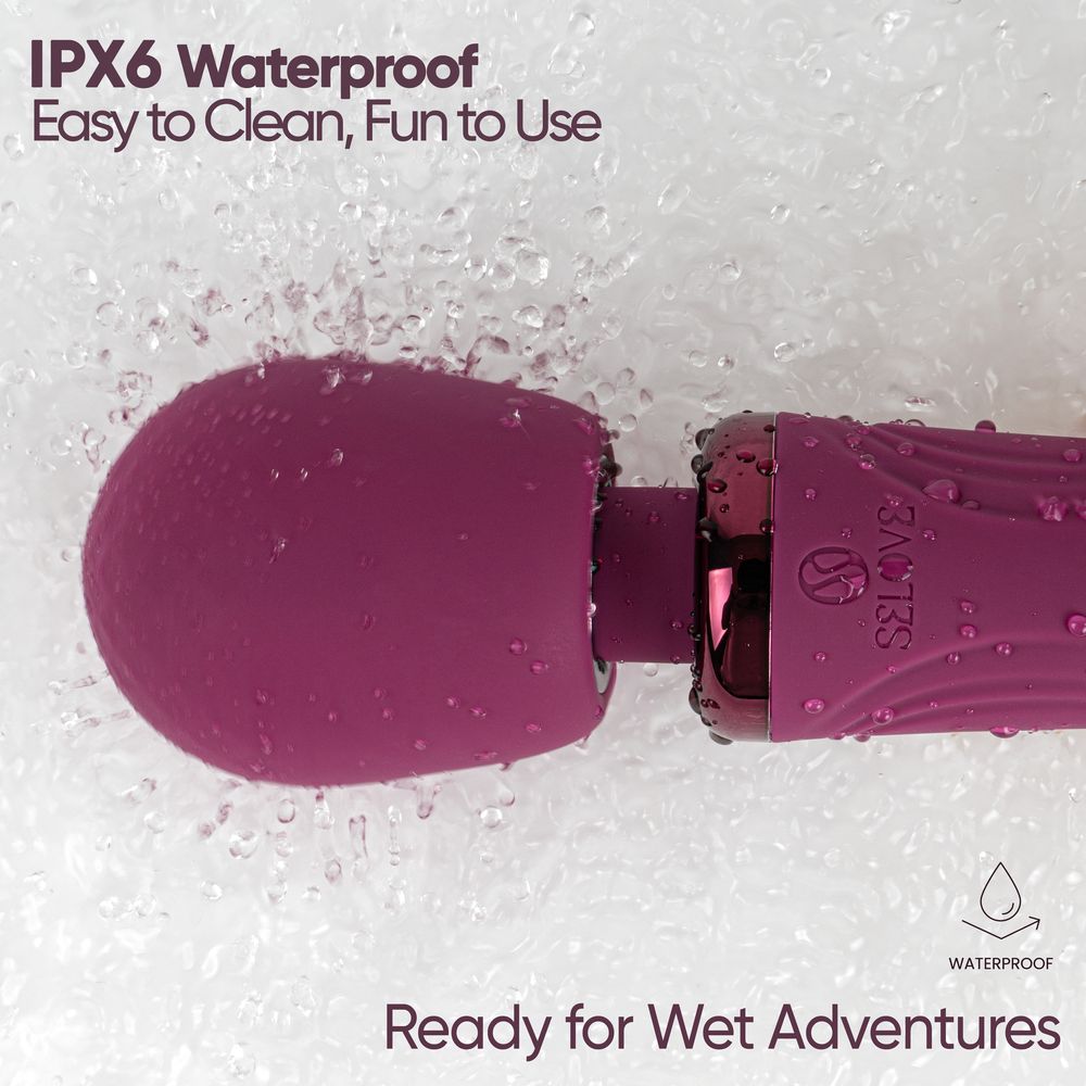 Вибратор-вонд Selove Vela, фиолетовый, 30,7 см (арт. SE207-purple)