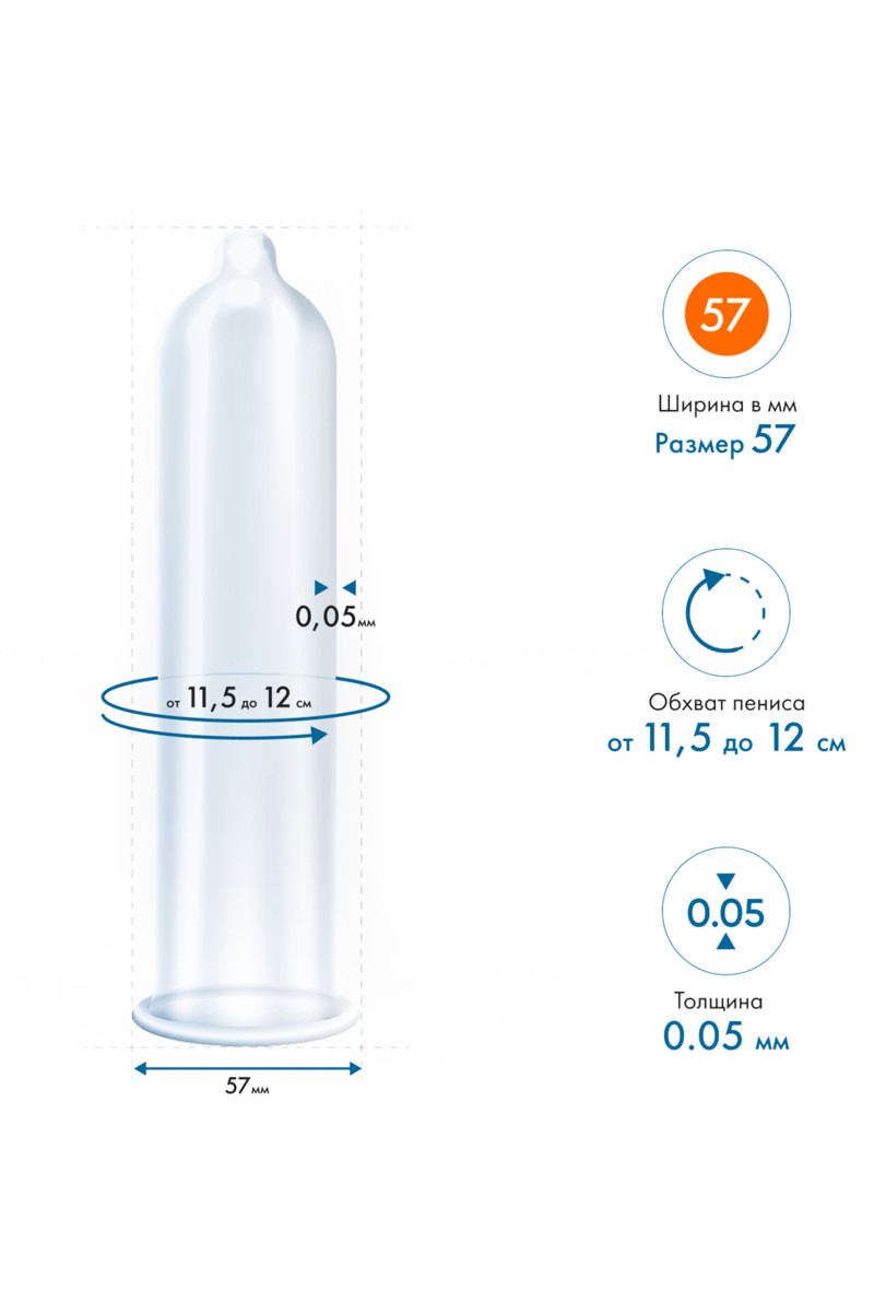 Презервативы MY.SIZE №10 размер 57 4896MS