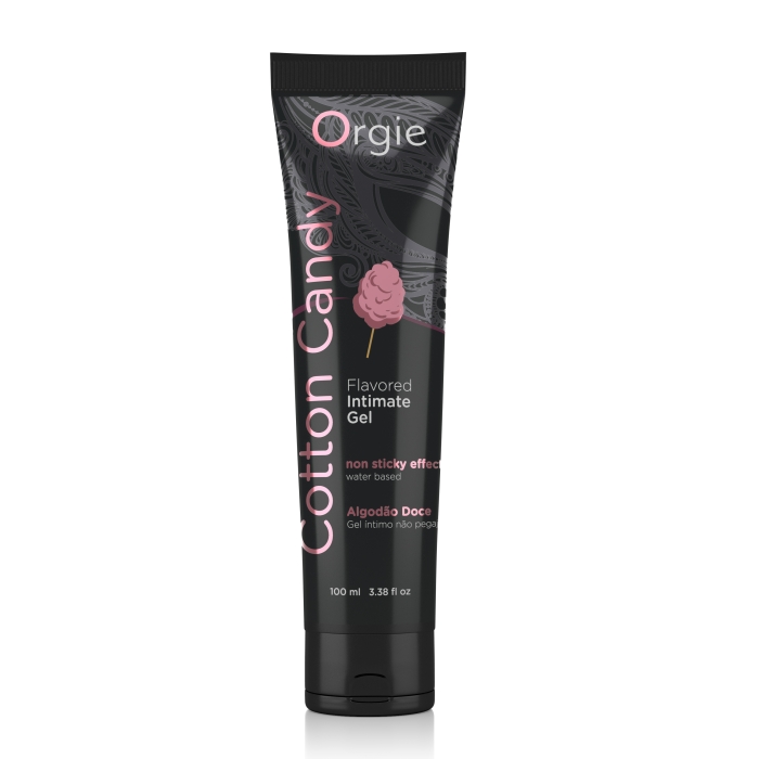 Съедобный интимный гель Orgie Lube Tube Cotton Candy, 100 мл (арт. 21135)