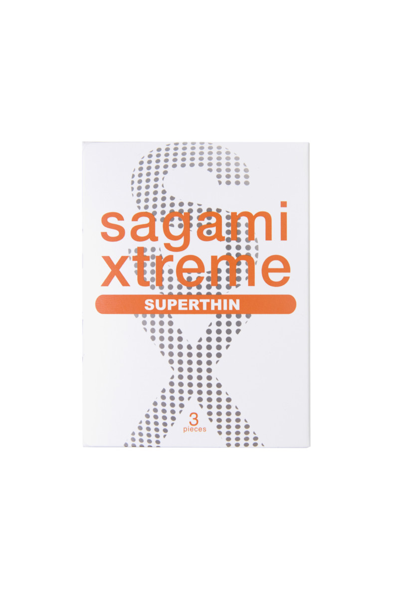 Презервативы Sagami, xtreme, 0.04, латекс, 19 см, 5,2 см