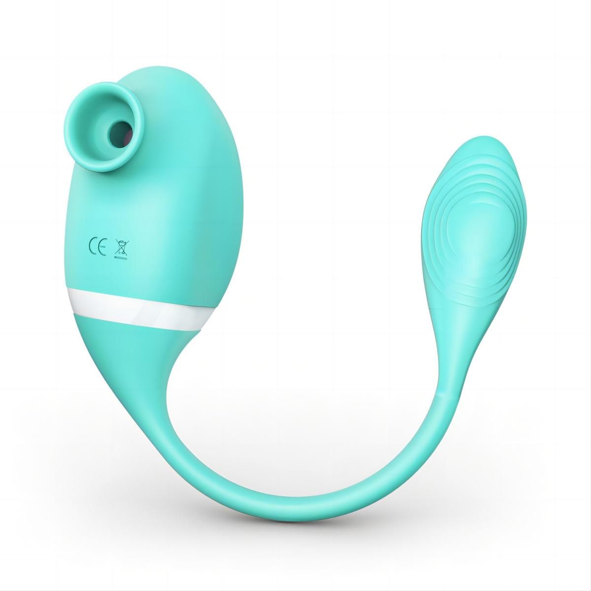 Вакуумный вибростимулятор Tadpole Vibrating Dual Stimulation