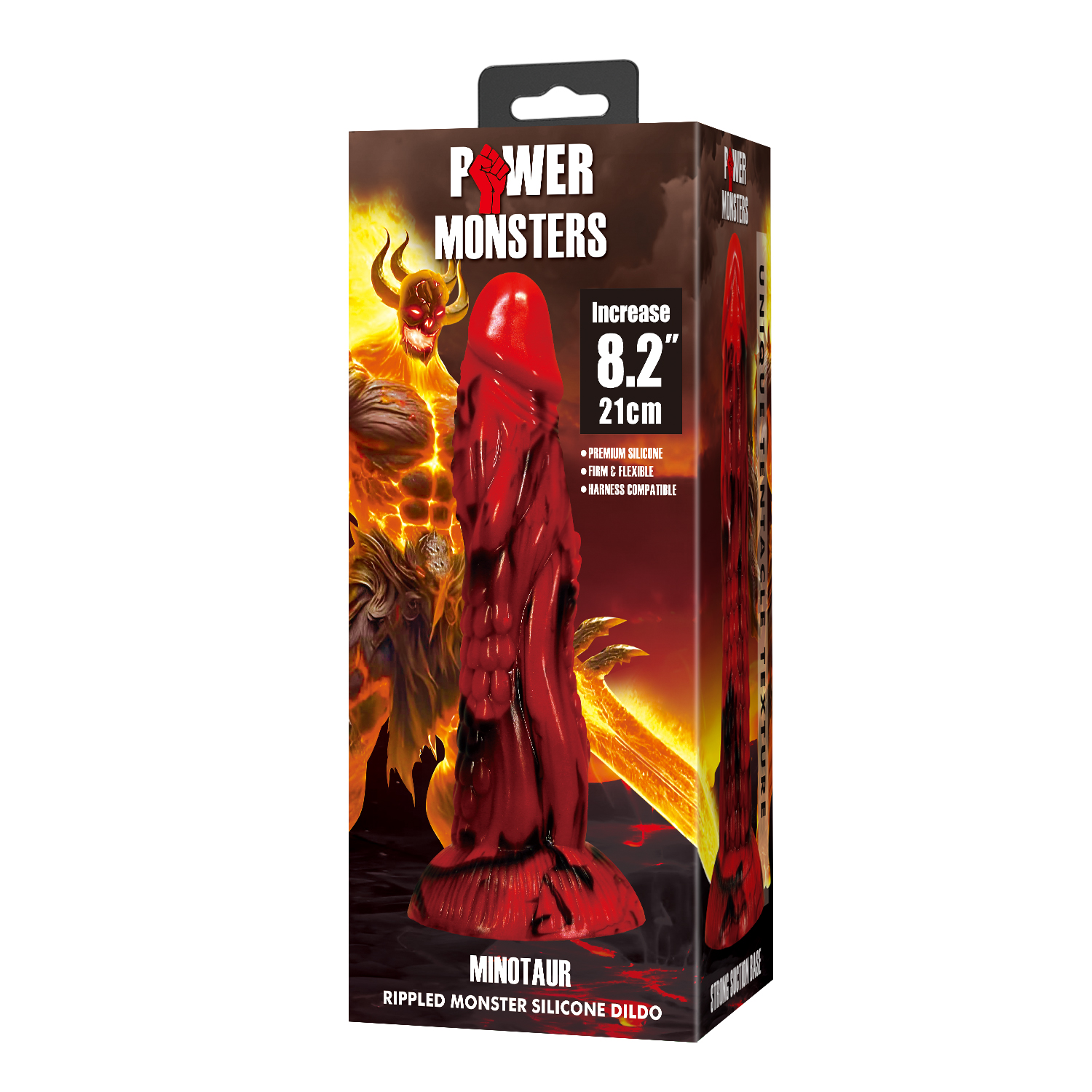 Силиконовый фаллоимитатор Minotaur BW-008148
