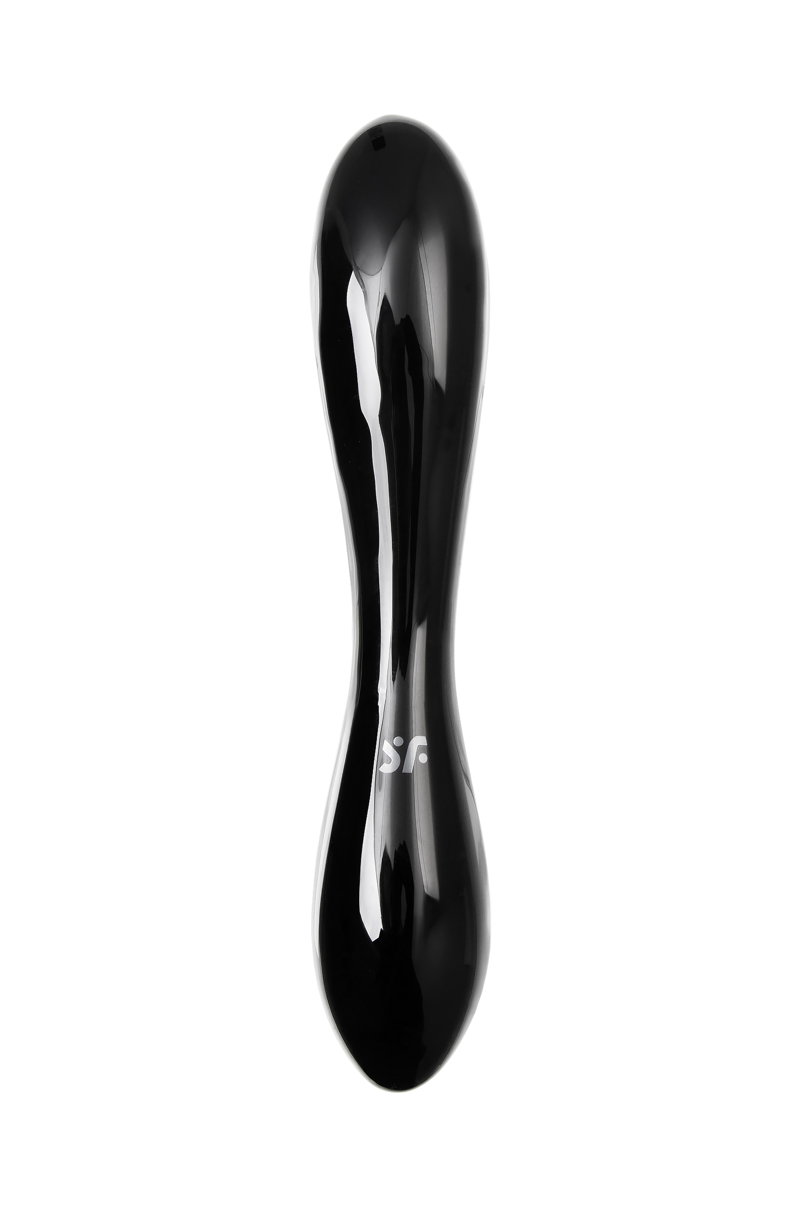 Двусторонний фаллоимитатор Satisfyer Dazzling Crystal 1, стекло, 18,5 см (цвета в ассортименте)