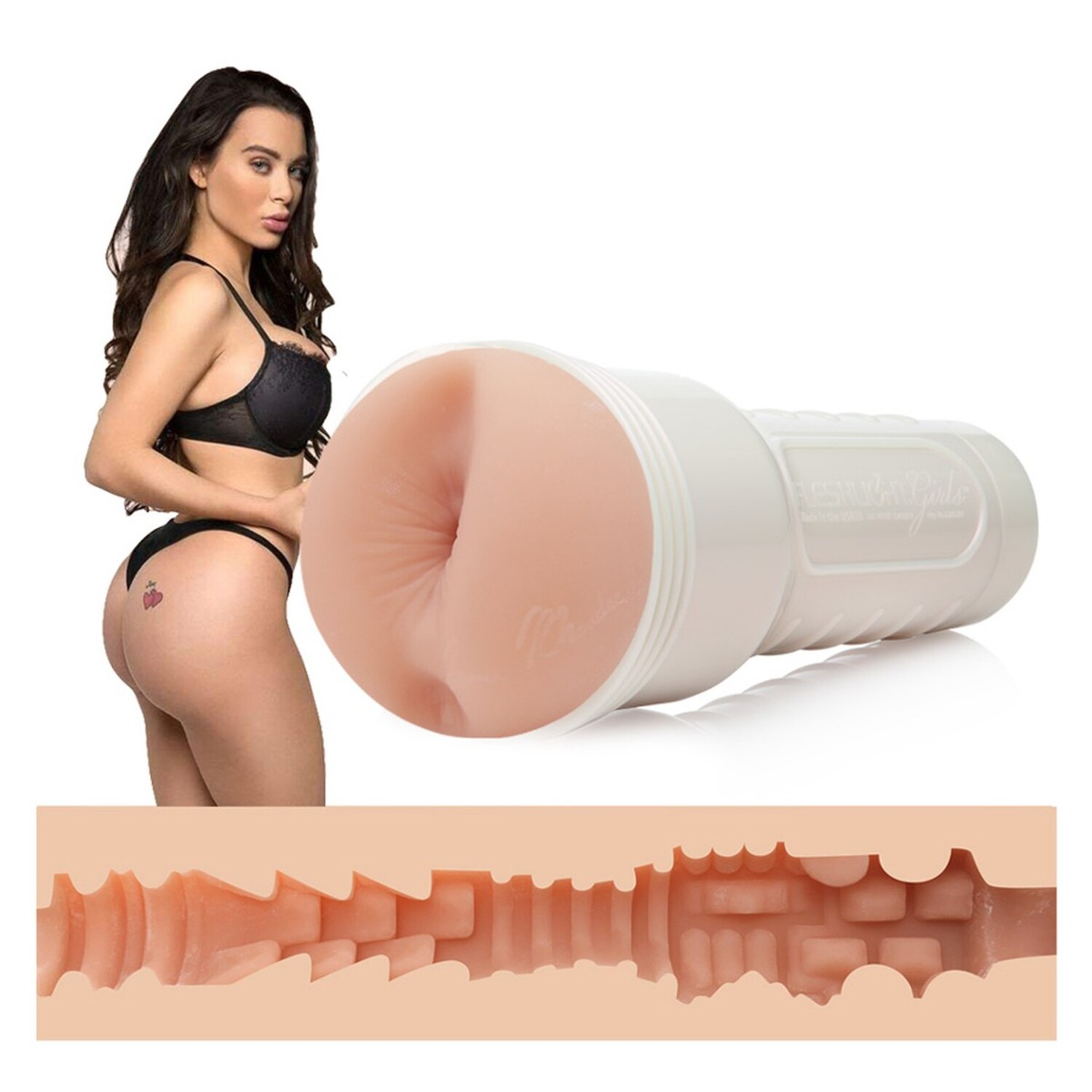 FLESHLIGHT SIGNATURE BUTTS Мастурбатор Lana Rhoades Karma, анус