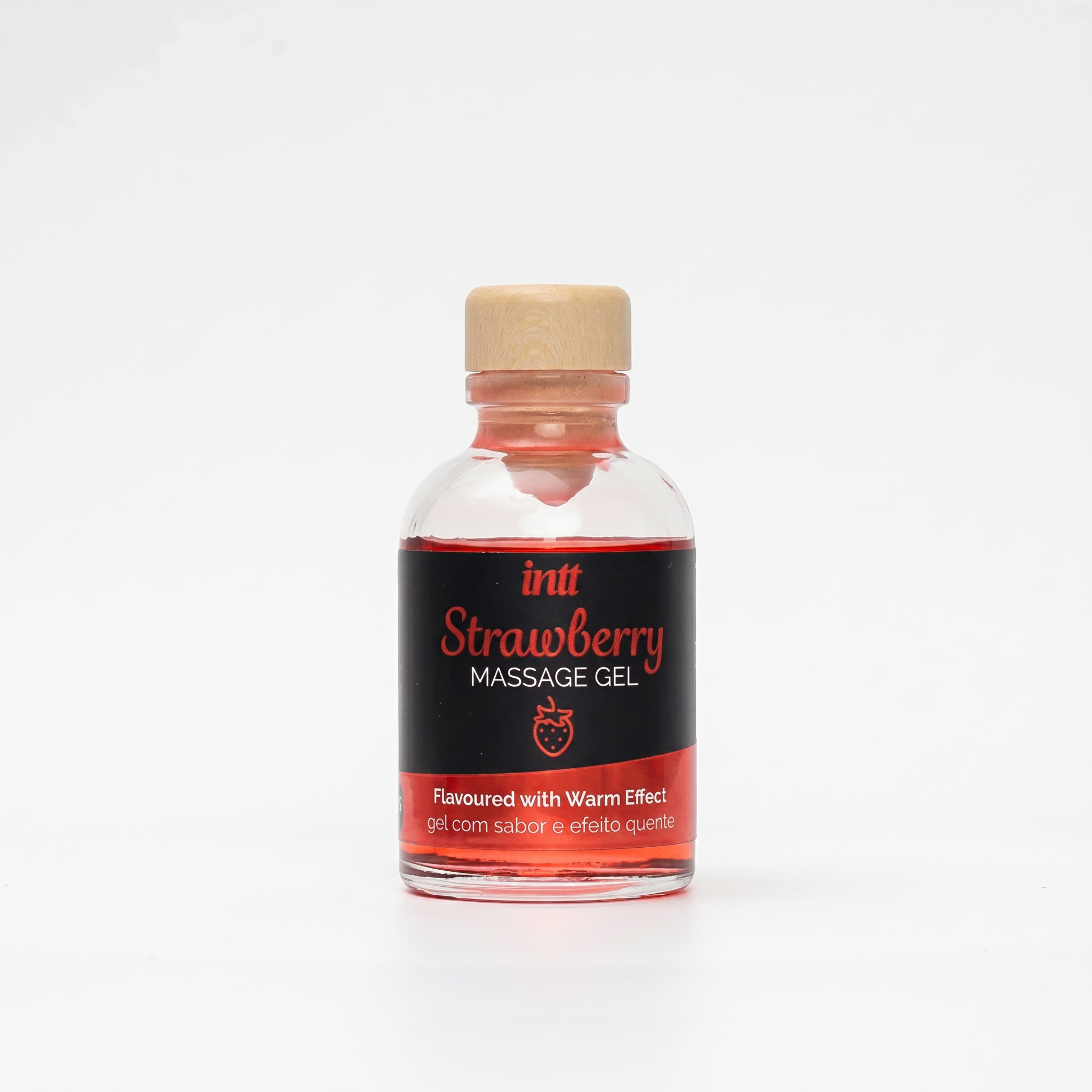 Массажный гель, Intt Strawberry, 30 мл