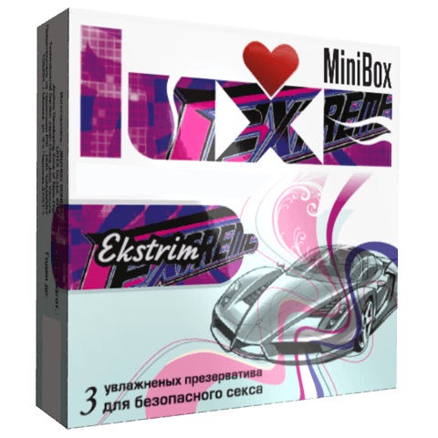 Презервативы Luxe Mini Box Экстрим №3