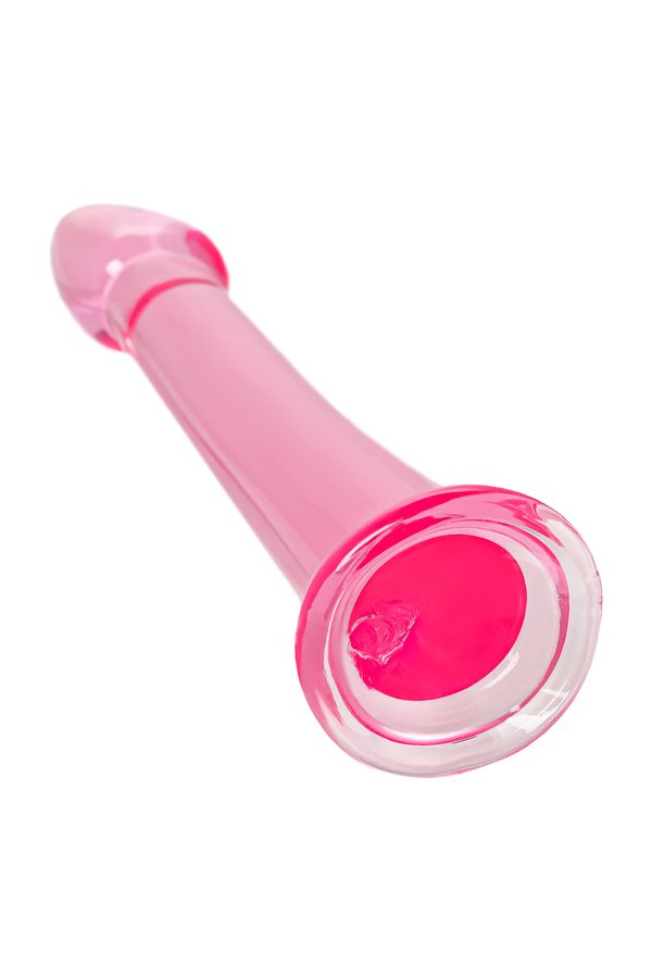 Нереалистичный фаллоимитатор Jelly Dildo Toyfa Basic, TPE, розовый