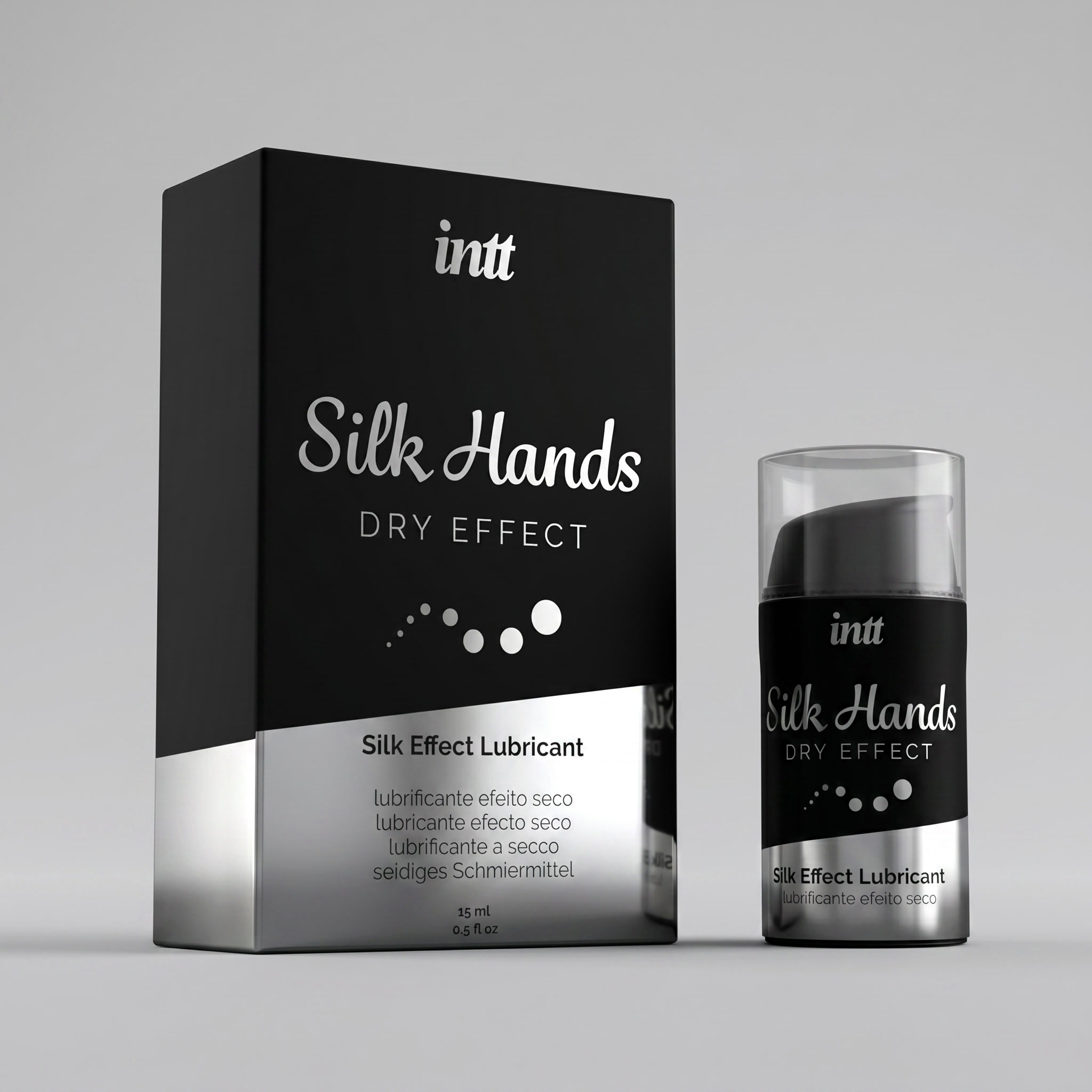 Интимный гель на силиконовой основе, Intt Silk Hands, 15 мл