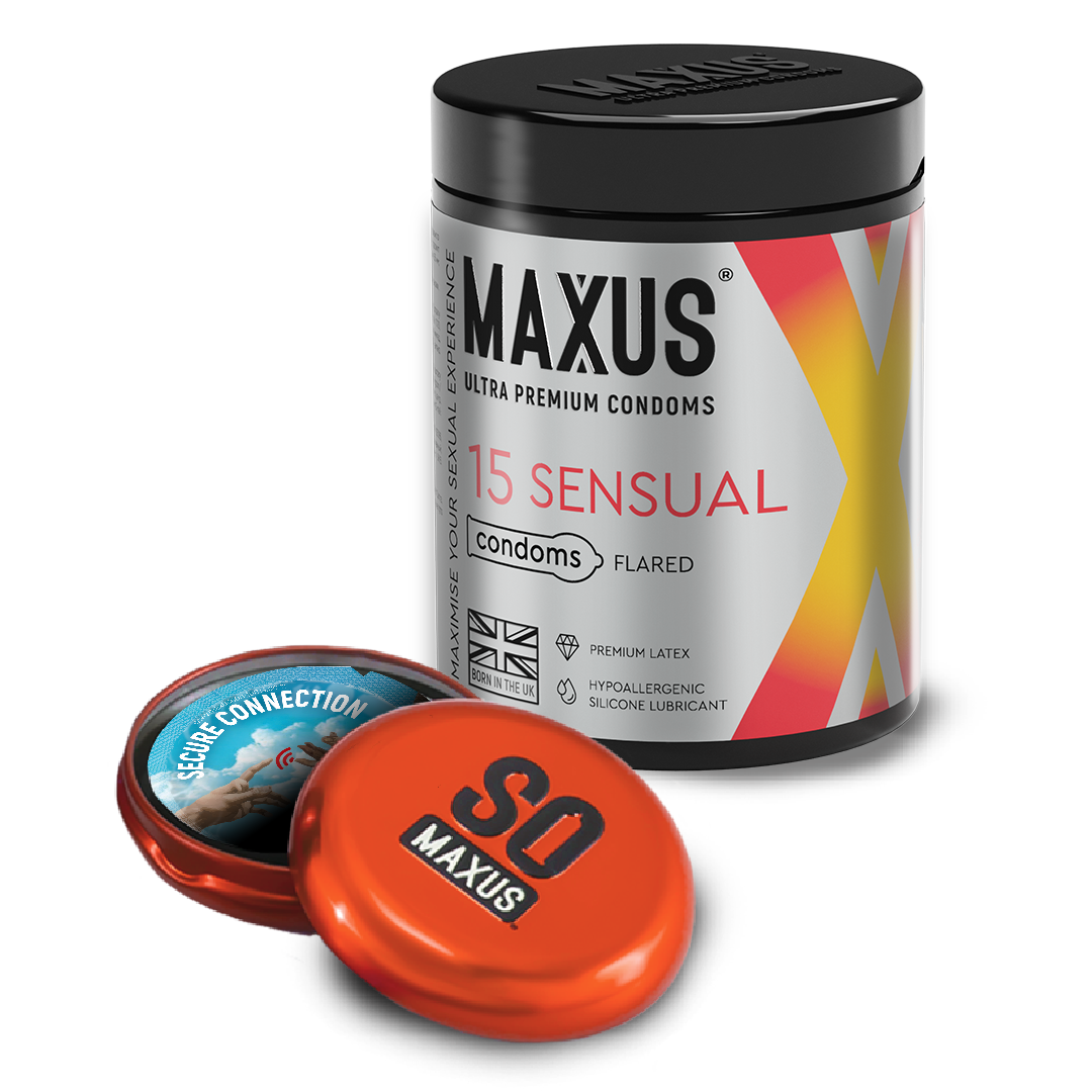 Презервативы MAXUS Sensual №15, анатомические X-Edition, 15 шт