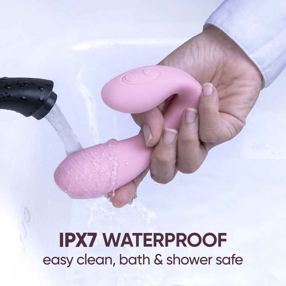 Вибратор Selove DuoFlex, розовый, 12,5 см (арт. SE103-pink)