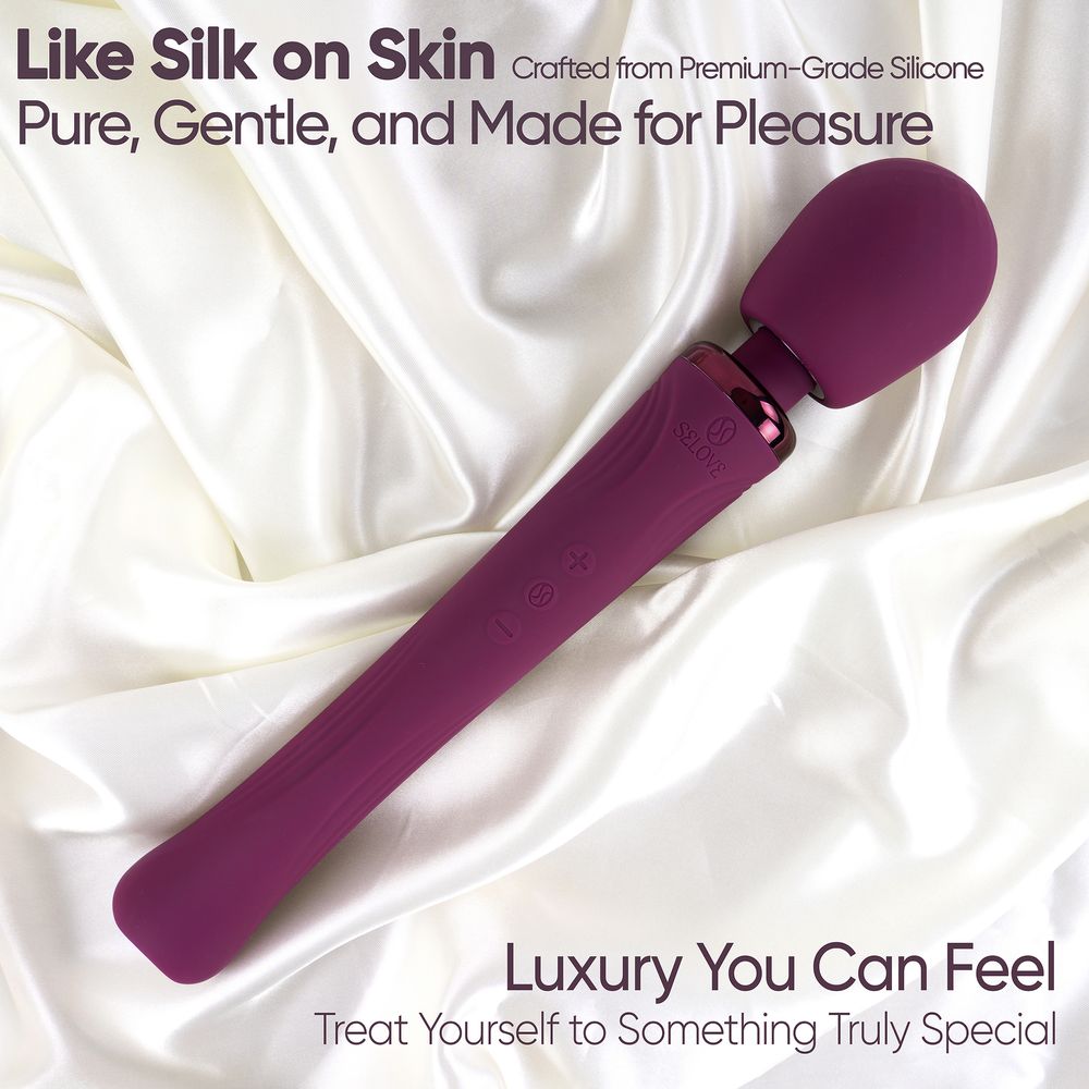 Вибратор-вонд Selove Vela, фиолетовый, 30,7 см (арт. SE207-purple)