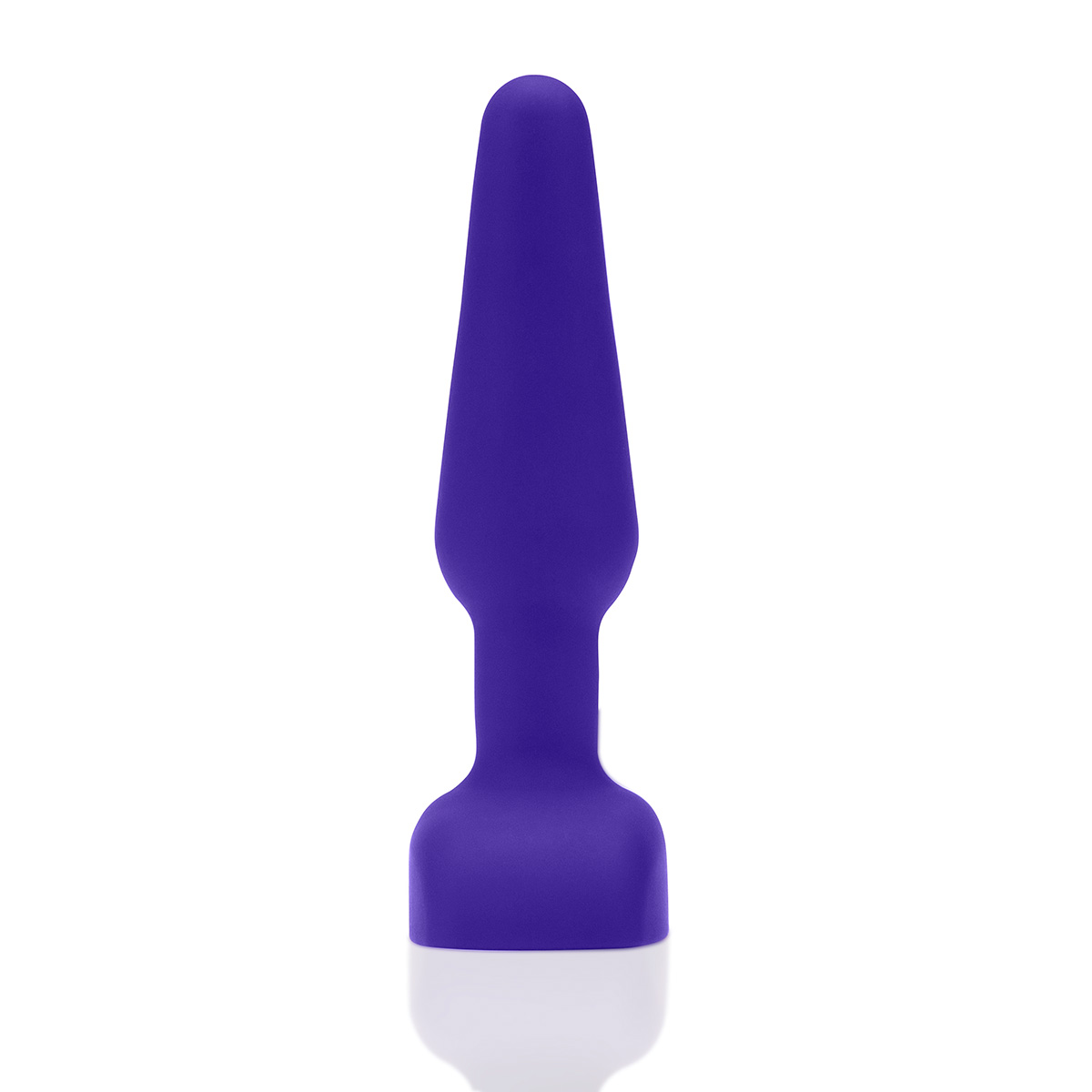 Анальная премиум-пробка с 3 моторами B-Vibe Trio Plug PURPLE