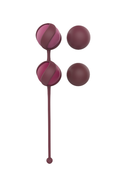 Набор Сменных Вагинальных Шариков Love Story Valkyrie Wine Red