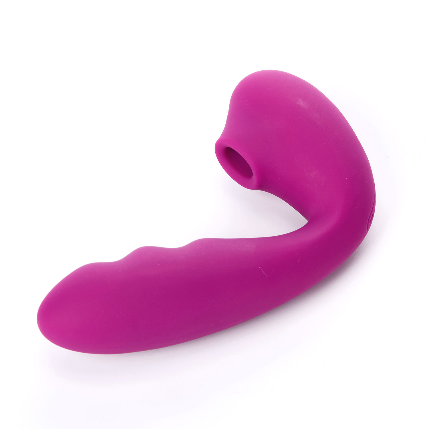 Вакуумный стимулятор BeYourLover Tara с LED-дисплеем и двойным нагревом, фиолетовый (арт. TW05C)