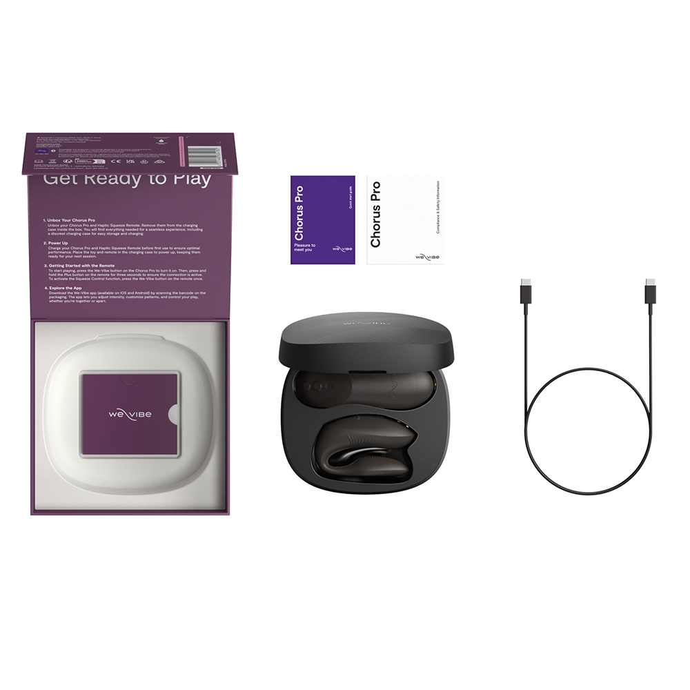 Вибратор для пар We-Vibe Chorus Pro черный
