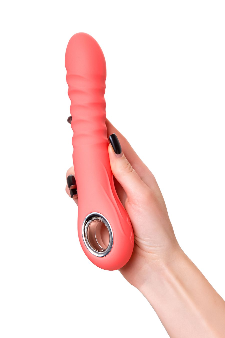 Стимулятор с функцией UP&DOWN Flovetta Flox, силикон, коралловый, 21,5 см (арт. 457716)